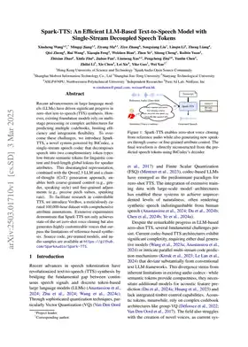 Spark-TTS: An Efficient LLM-Based Text-to-Speech Model with Single-Stream Decoupled Speech Tokens