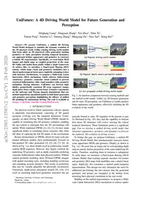UniFuture: A 4D Driving World Model for Future Generation and Perception