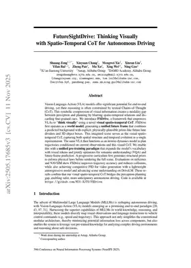 FutureSightDrive: Thinking Visually with Spatio-Temporal CoT for Autonomous Driving