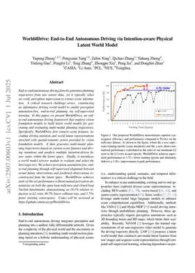 World4Drive: End-to-End Autonomous Driving via Intention-aware Physical Latent World Model