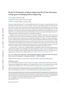 The Rise of AI Teammates in Software Engineering (SE) 3.0: How Autonomous Coding Agents Are Reshaping Software Engineering