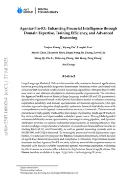 Agentar-Fin-R1: Enhancing Financial Intelligence through Domain Expertise, Training Efficiency, and Advanced Reasoning