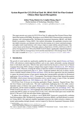 System Report for CCL25-Eval Task 10: SRAG-MAV for Fine-Grained Chinese Hate Speech Recognition