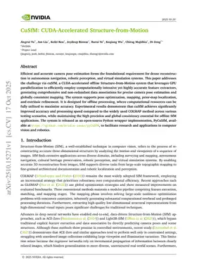 CuSfM: CUDA-Accelerated Structure-from-Motion