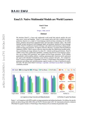 Emu3.5: Native Multimodal Models are World Learners