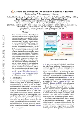 Advances and Frontiers of LLM-based Issue Resolution in Software Engineering: A Comprehensive Survey