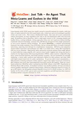 MetaClaw: Just Talk -- An Agent That Meta-Learns and Evolves in the Wild