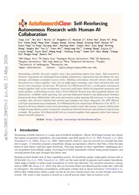 AutoResearchClaw: Self-Reinforcing Autonomous Research with Human-AI Collaboration